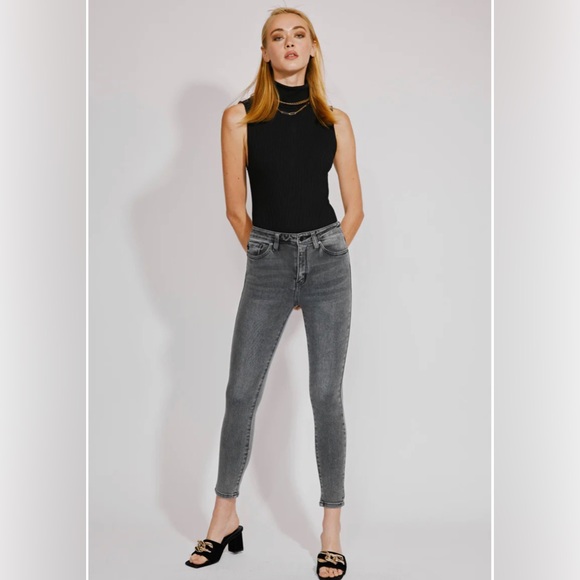 JUST IN/ POPULATION HIGH RISE SKINNY - Picture 2 of 12